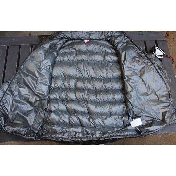 Le Coq Sportif - Men's 600FP Down Puffer Jacket with Removable Hood, Sml runs L - Picture 7 of 9